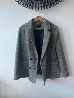 Silver Creek Visgraat Blazer – Zwart/Wit – Maat 40, Maat 38/40 (M), Zwart, Ophalen of Verzenden, Zo goed als nieuw