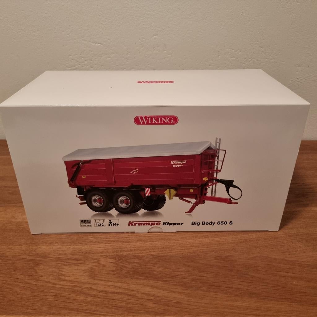 Krampe Big Body 650 S Wiking, Ophalen of Verzenden, Nieuw, Tractor of Landbouw, Overige merken