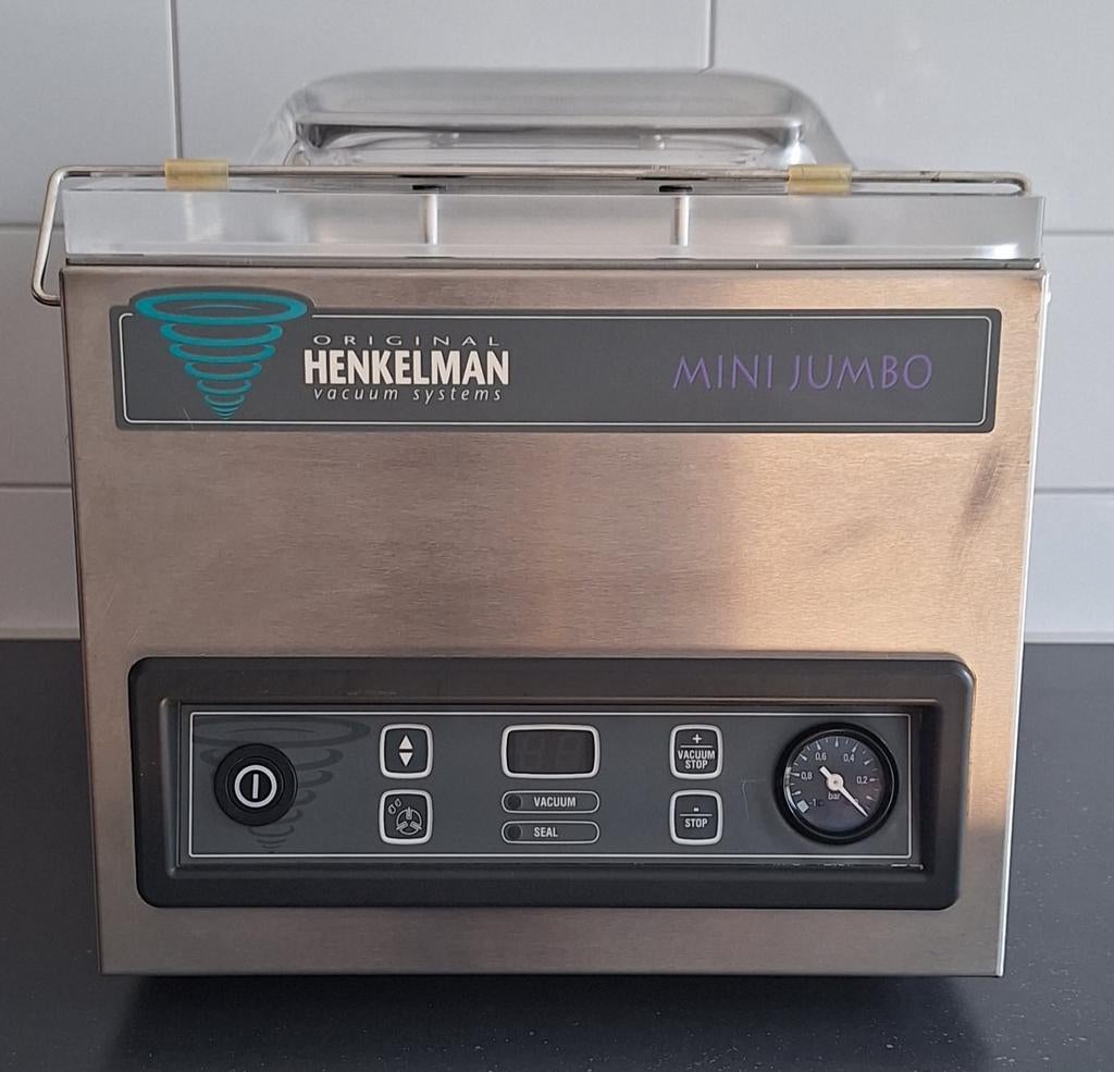 Henkelman Mini Jumbo Vacuummachine  vacumeermachine, Ophalen, Overige typen, Zilver, Zo goed als nieuw