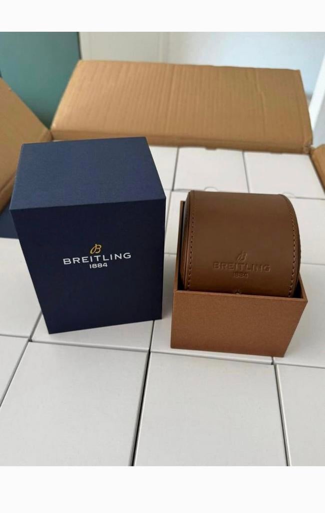 Breitling horloge doos origineel, Doos, Minder dan 35 cm, Minder dan 50 cm, Ophalen of Verzenden