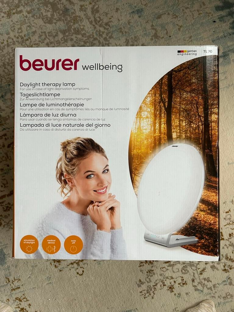 Beurer Daylight Therapy Lamp LT 70 – Very Good Condition, Ophalen, Zo goed als nieuw, Overige typen