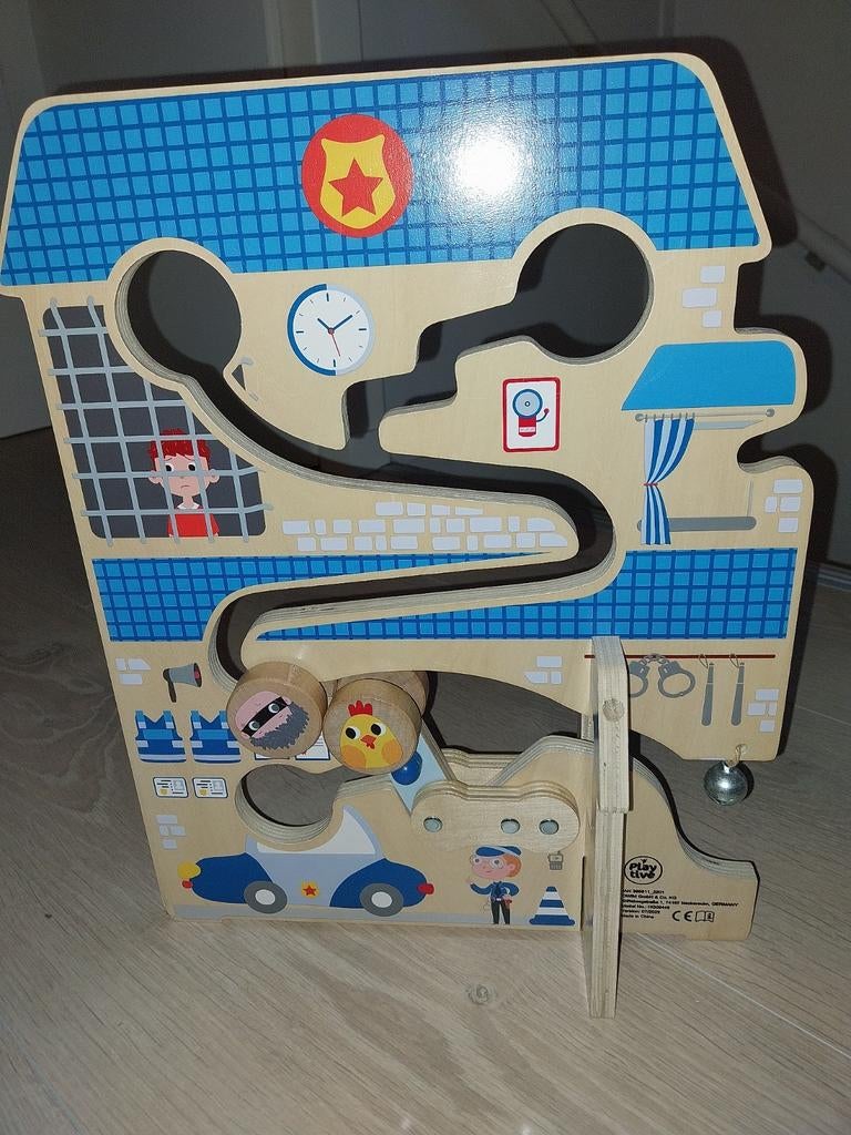 Leuk houten politie/ boerderij labyrint, Ophalen, Zo goed als nieuw, Overige typen