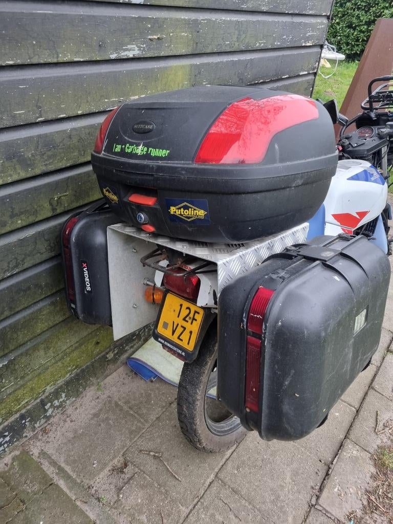 Koffers met drager ideaal voor carbagerun, Fietsen en Brommers, Ophalen of Verzenden