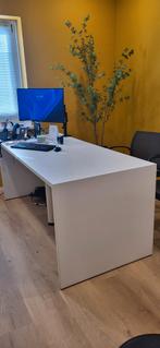 Wit bureau 180x80, Huis en Inrichting, Bureaus, Ophalen