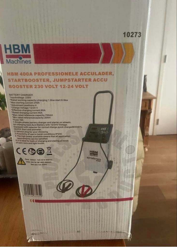 Acculader Startbooster 12-24V, Auto-onderdelen, Ophalen, Nieuw, Universele onderdelen