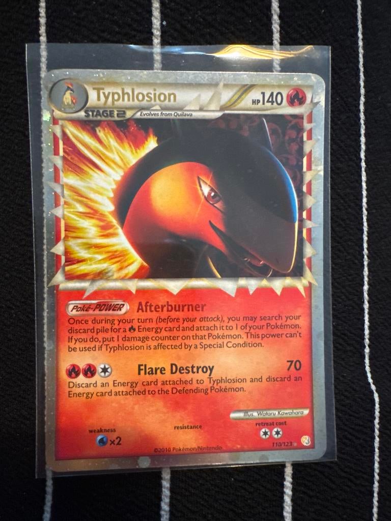 typhlosion heart gold soul silver era, Ophalen of Verzenden, Zo goed als nieuw