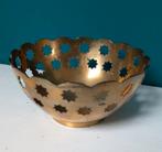 Vintage messing schaaltje met sterren, Ophalen of Verzenden, Koper