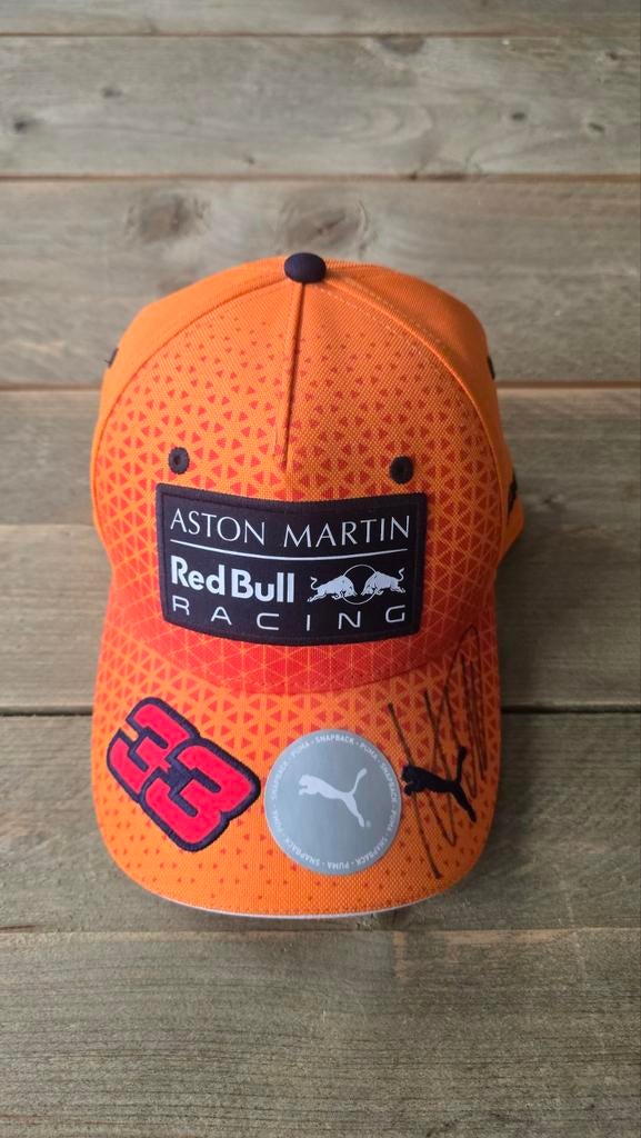 Gesigneerde Max Verstappen Cap Spa 2019, Ophalen of Verzenden, Nieuw