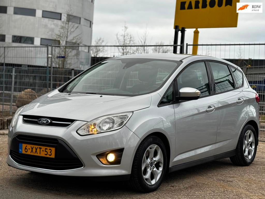 Ford C-Max 1.0 Edition|6BAK|AIRCO|CRUISE|2XSLEUTELS|BOEKJES|, Auto's, Ford, Euro 5, 125 pk, Gebruikt, Start-stop-systeem