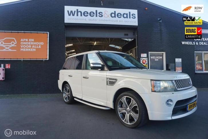 LandRover Range Rover Sport 5.0 V8 Supercharged Autobiograph, Auto's, Land Rover, Bedrijf, Te koop, 4x4, ABS, Achteruitrijcamera