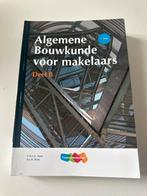 Algemene Bouwkunde voor Makelaars deel B 5e druk, Ophalen of Verzenden, Zo goed als nieuw