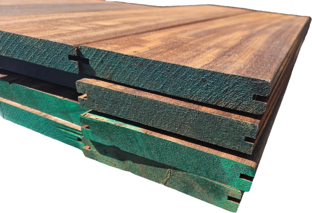 Hardhouten planken - geschaafd  2.2x14.0 cm - nr: HP127, Tuin en Terras, Palen, Balken en Planken, Ophalen, Planken, Nieuw, Hardhout