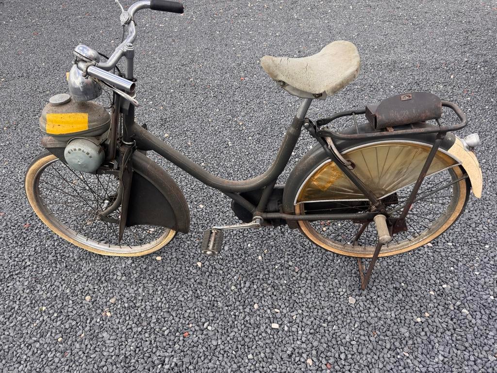 Vintage Simplex Berini Bromfiets - Opknapper, Fietsen en Brommers, Brommers | Solex, Ophalen, Gebruikt, Maximaal 25 km/u, Oto
