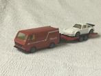 Volkswagen Transporter+Autotransporter+Porsche Team, Ophalen of Verzenden, Zo goed als nieuw, Bus of Vrachtwagen, SIKU