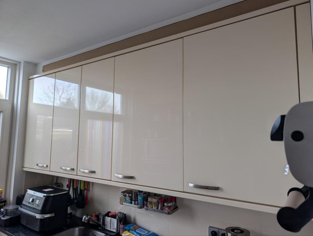 Keukenkastjes incl. AEG vriezer en Bosch vaatwasser, Huis en Inrichting, Ophalen, Gebruikt, Overige materialen, Dubbelwandige keuken