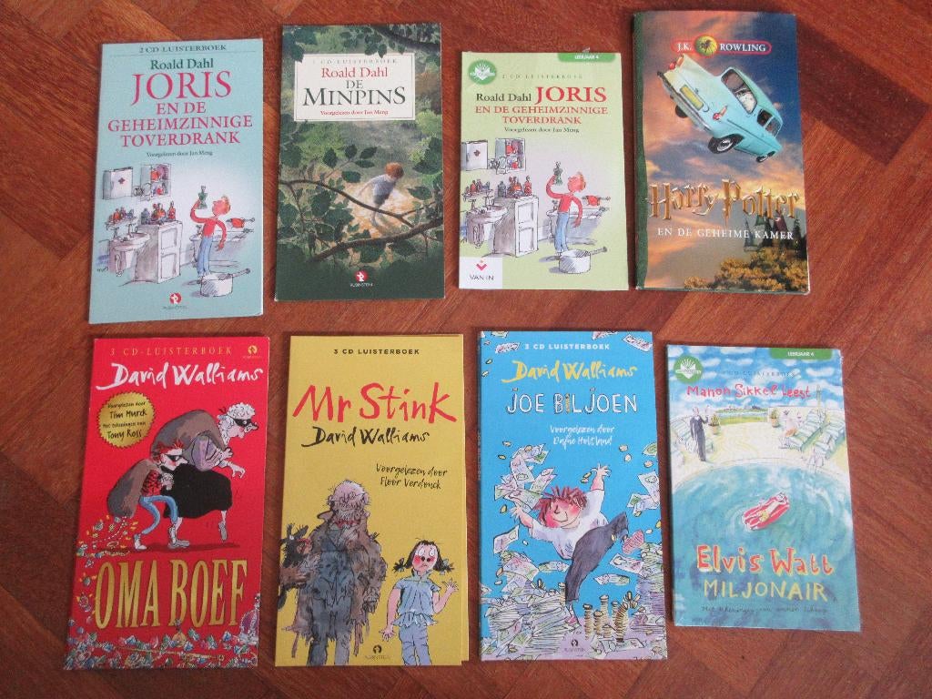 Heel veel luisterboeken ( zie omschrijving ), Boeken, Luisterboeken, Ophalen of Verzenden, Cd, Kind