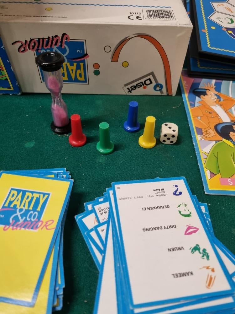 spel party en co junior, Hobby en Vrije tijd, Gezelschapsspellen | Overige, Ophalen of Verzenden, 'T Olde Gre-j, Info@toldegrej.nl