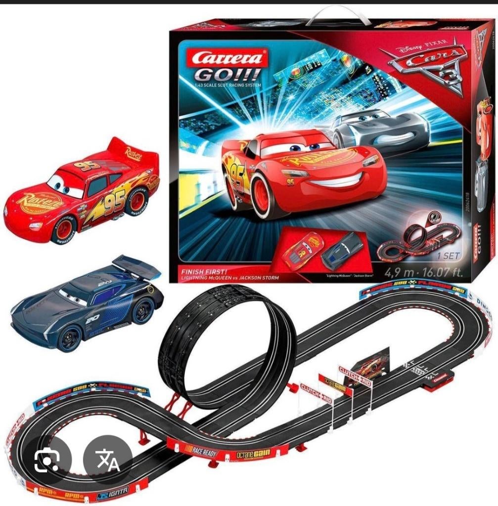 Carrera GO Cars, Kinderen en Baby's, Speelgoed | Racebanen, Ophalen, Racebaan, Carrera, Zo goed als nieuw