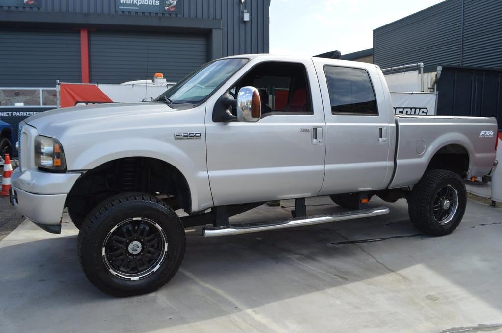Ford F-350 6.0 V8 Diesel Power Stroke Heavy Duty Grijs Kente, Auto's, Bestelauto's, Automaat, Gebruikt, 8 cilinders, 327 pk