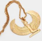 Ketting met GROTE Mythologische Egyptische hanger, Ophalen, Nieuw, Goud, Overige materialen