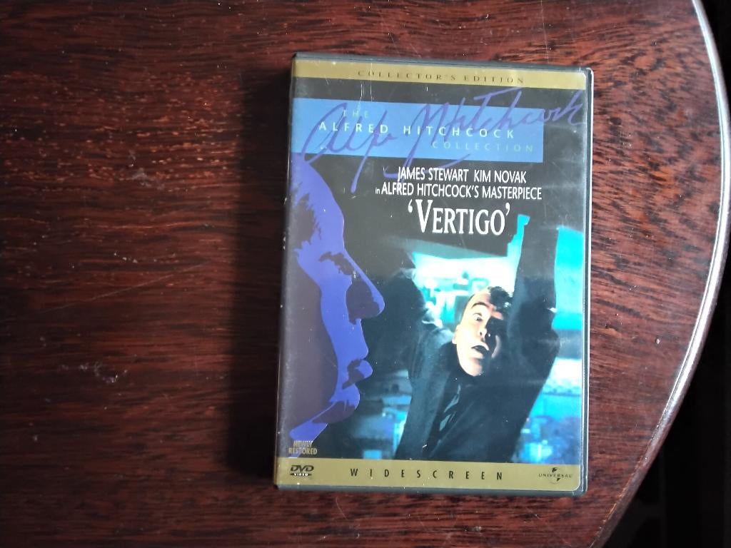 Vertigo + boekje, origineel, Vanaf 16 jaar, Ophalen of Verzenden, Zo goed als nieuw, Actiethriller