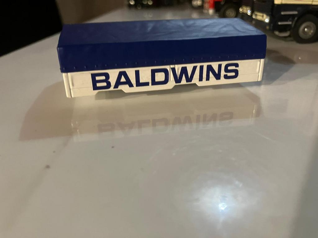 1:50 wsi FTF Ballast bak  (Baldwins), Verzenden, Zo goed als nieuw, Bus of Vrachtwagen, Wsi