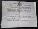 Poorterbrief  Poorterrrecht 1797 Jan Hottentot Amsterdam, Boeken, Ophalen of Verzenden, Zo goed als nieuw