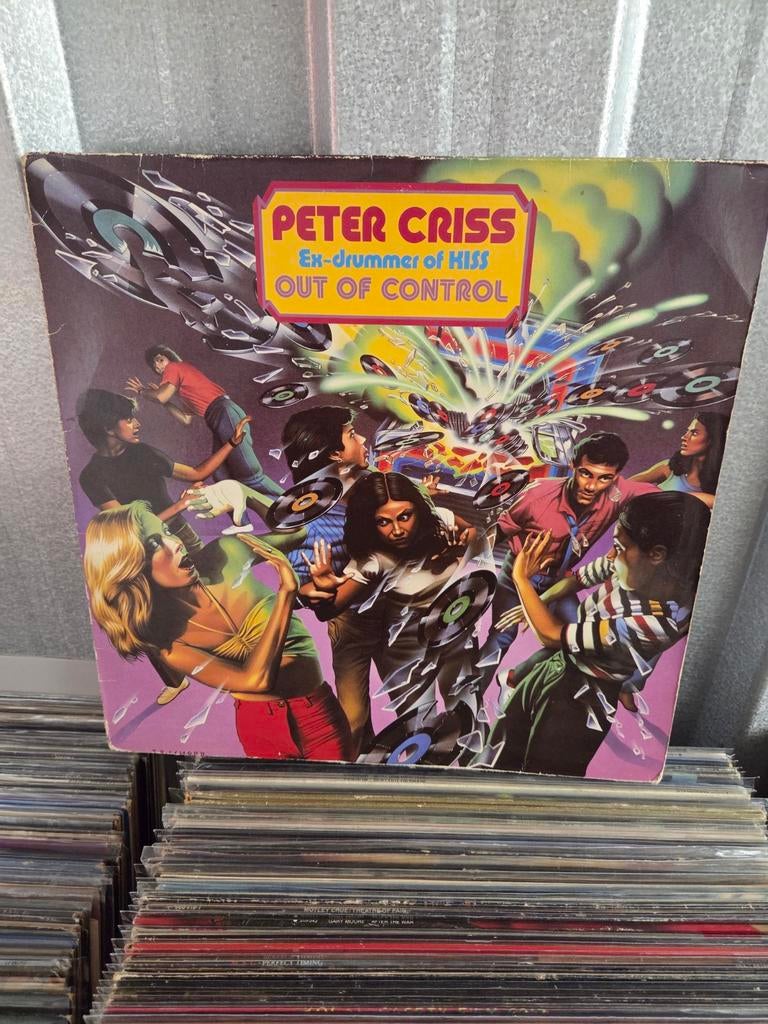 Hardrock/Metal lp PETER CRISS (KISS): OUT OF CONTROL, Cd's en Dvd's, Ophalen of Verzenden