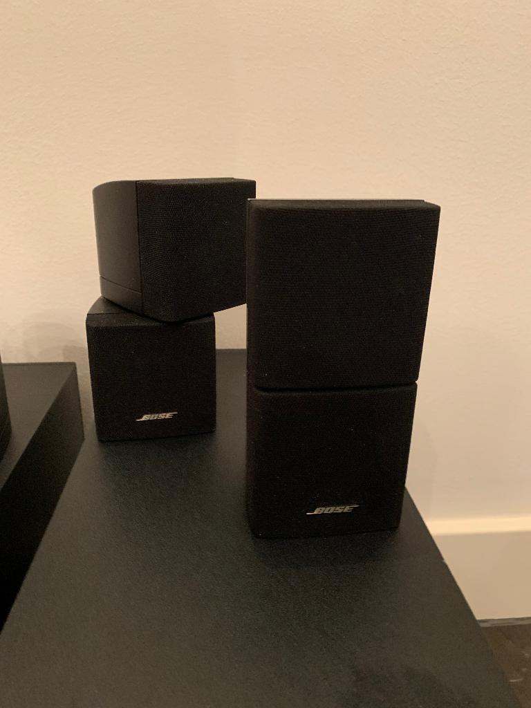 Bose Acoustimass 5 serie 2 dubbele luidsprekers 1 subwoofer, Ophalen, Gebruikt, Bose, 120 watt of meer