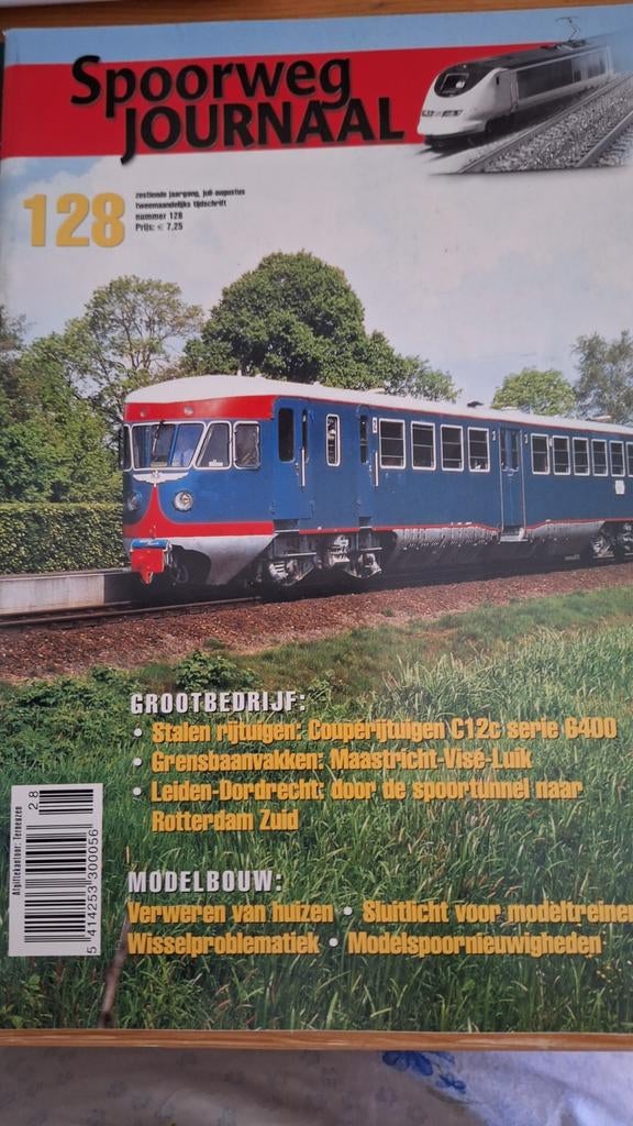 Spoorweg Journaal 128 - Treinen en Modelbouw, Ophalen of Verzenden