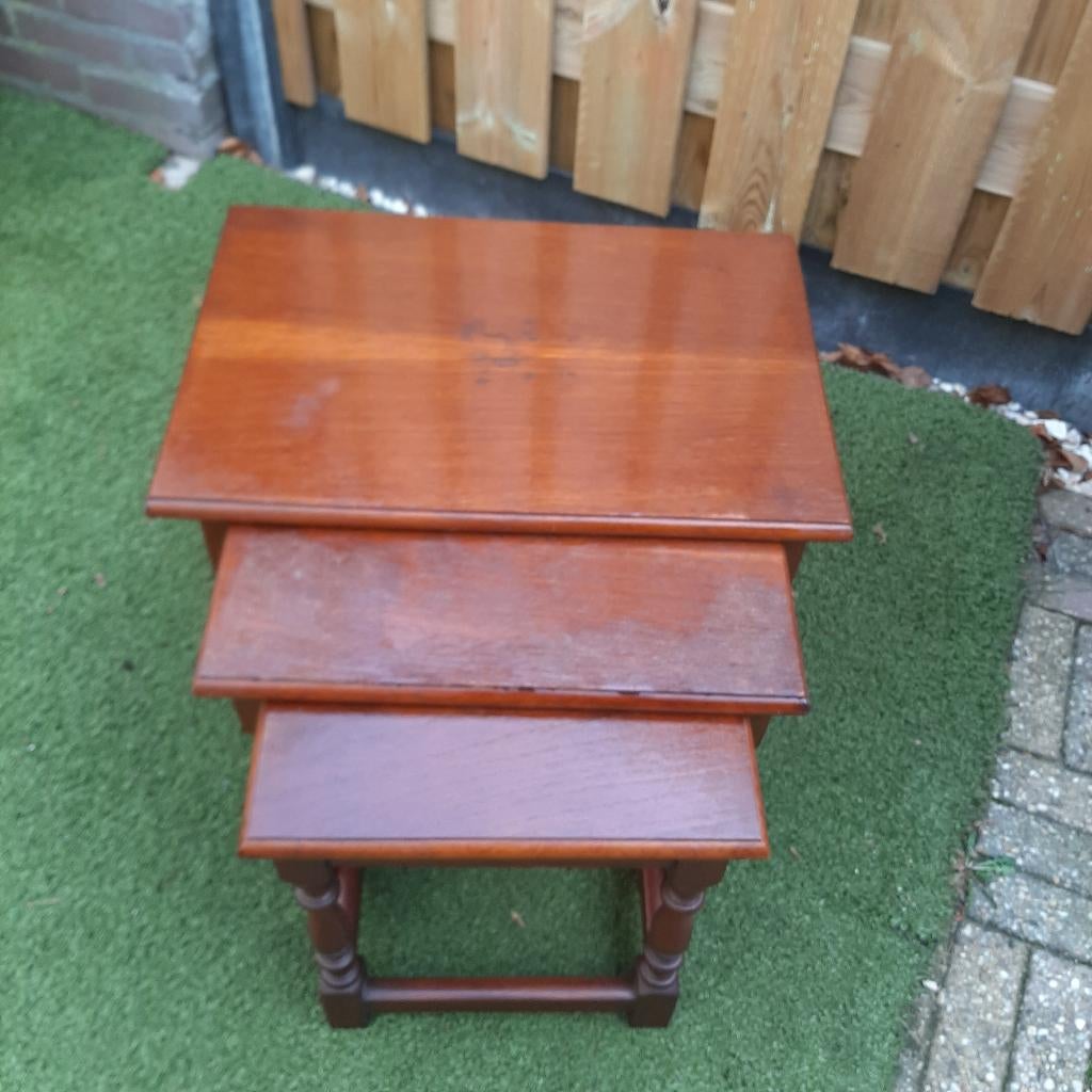 miniset, Huis en Inrichting, Tafels | Bijzettafels, Ophalen, Minder dan 55 cm, Gebruikt, 60 cm of meer