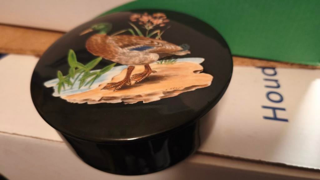 Villeroy & Boch Black Forest doosje met eend decoratie, Ophalen of Verzenden