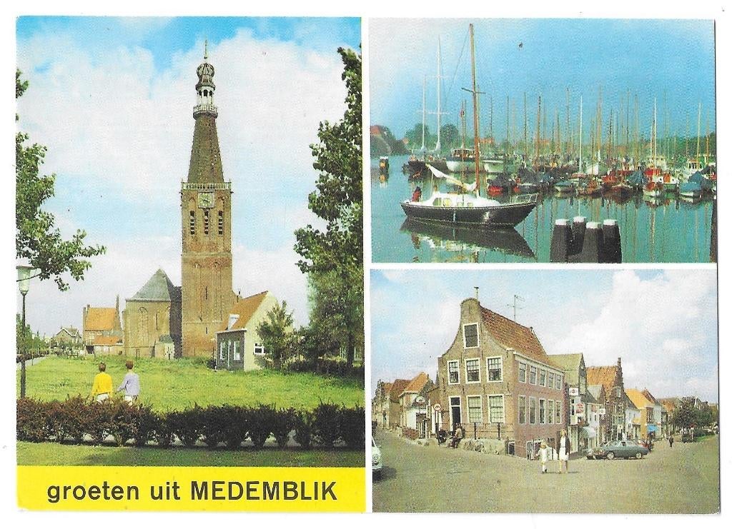 AK Medemblik - Groeten uit....., Verzenden, 1960 tot 1980, Ongelopen, Noord-Brabant