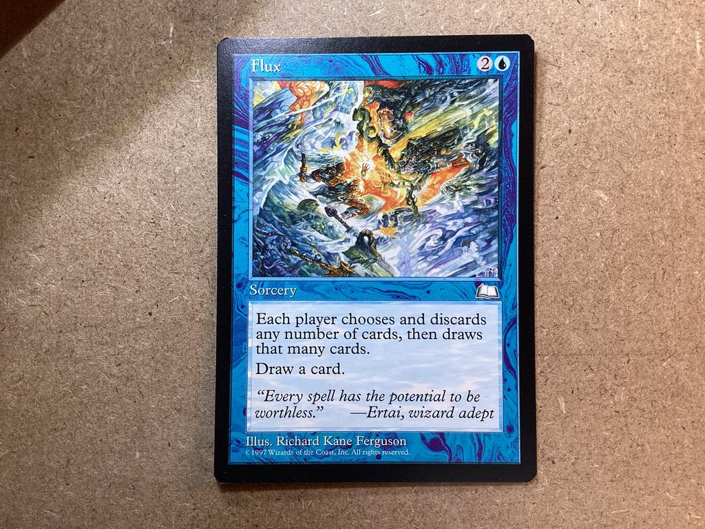 1x Flux (Excellent), Ophalen of Verzenden, Zo goed als nieuw, Losse kaart