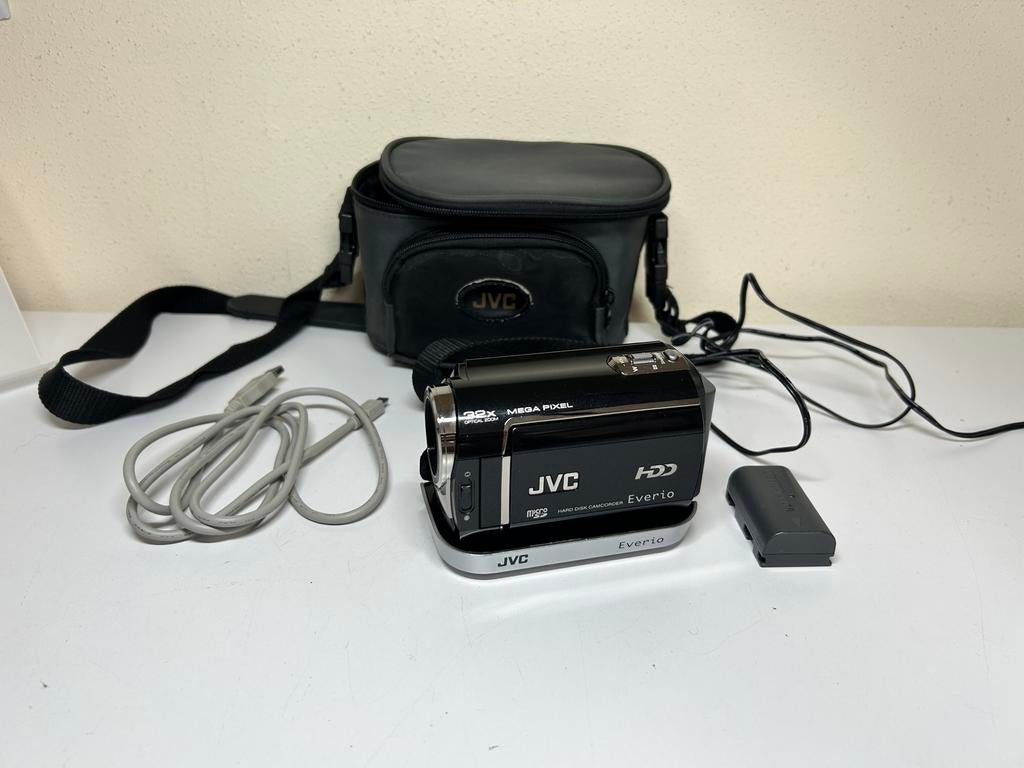 JVC Everio GZ-MG435BE harddisk camcorder, Audio, Tv en Foto, Videocamera's Digitaal, JVC, 20x of meer, Ophalen of Verzenden, Camera