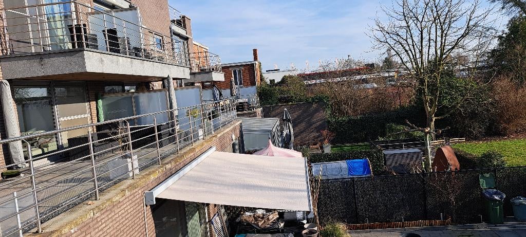 Elektrische zonwering, Tuin en Terras, Zonneschermen, Ophalen, Gebruikt, 450 cm of meer, Elektrisch