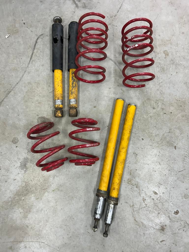 Set veren schroefset vering coilovers E30 bmw, Auto-onderdelen, Ophanging en Onderstel, Ophalen, BMW