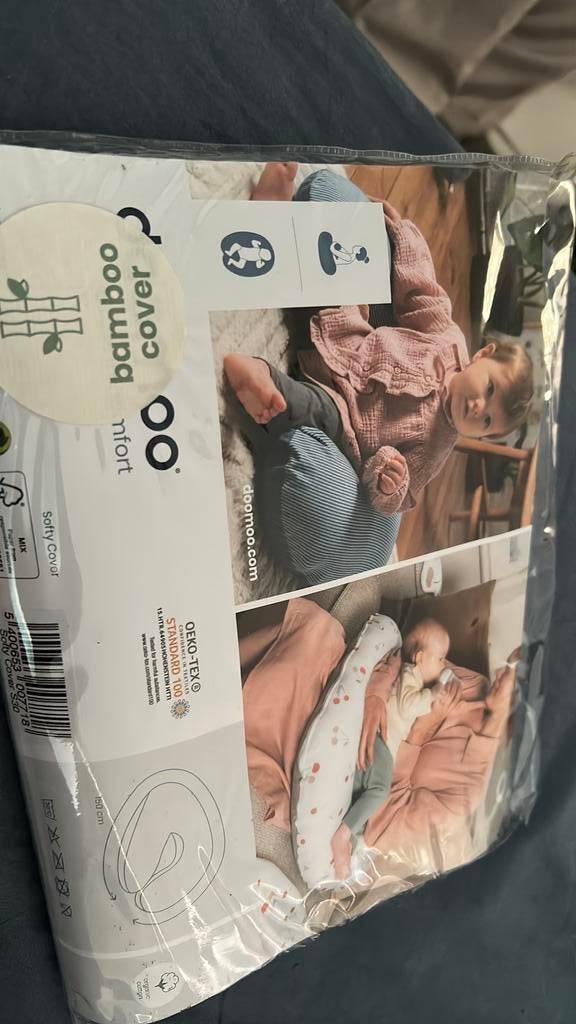 Doomoo voedingskussen hoes nieuw - softy cover, Ophalen of Verzenden, Nieuw