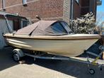 Sloep Wato 490 met Suzuki 15 pk. Trailer optioneel., Ophalen, 10 tot 30 pk, Zo goed als nieuw, 3 tot 6 meter