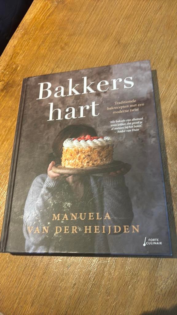 Koekboek nieuw Bakkers hart manuela van der heijden, Ophalen of Verzenden, Zo goed als nieuw, Nederland en België
