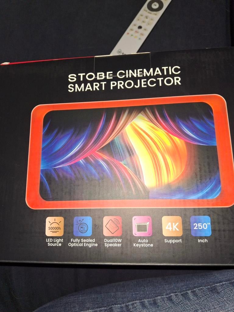 smart projector/beamer, Audio, Tv en Foto, Beamers, Ophalen of Verzenden, Nieuw, LED