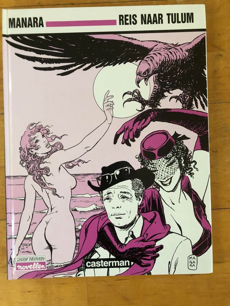 Manara - Reis naar Tulum, Eén stripboek, Ophalen of Verzenden, Zo goed als nieuw