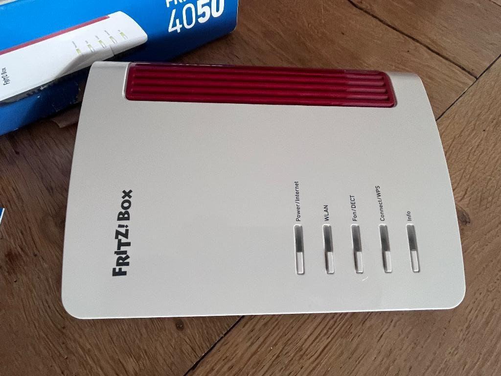 Fritzbox 4050, Ophalen, Zo goed als nieuw