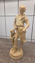 Boer met zoon  ., Ophalen of Verzenden, Zo goed als nieuw, Mens