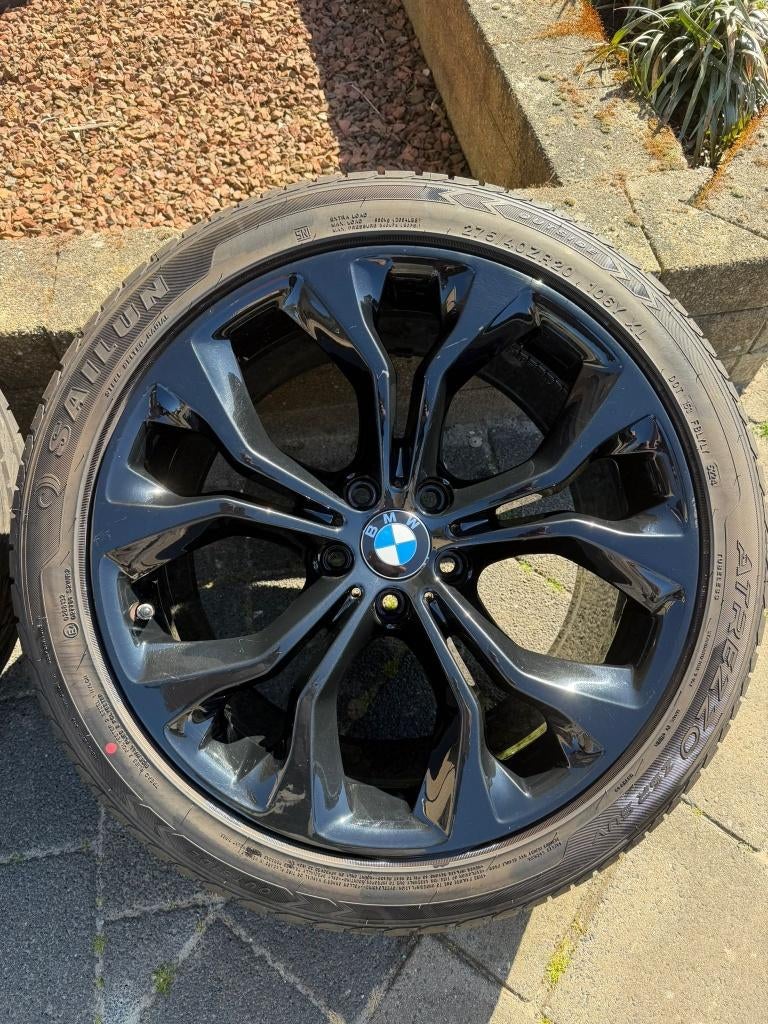 Orginele Bmw x5 breedset met zo goed als nieuwe banden., Auto-onderdelen, Overige Auto-onderdelen, Ophalen, Gebruikt, BMW