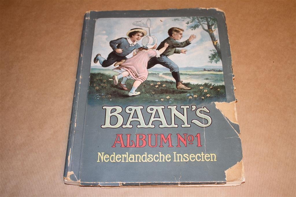Baan's Album No 1 - Nederlandsche Insecten - 1915, Ophalen of Verzenden, Gelezen