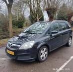 Opel Zafira 1.8 2006 Zwart, Auto's, Opel, 4 cilinders, Zwart, Origineel Nederlands, 1403 kg