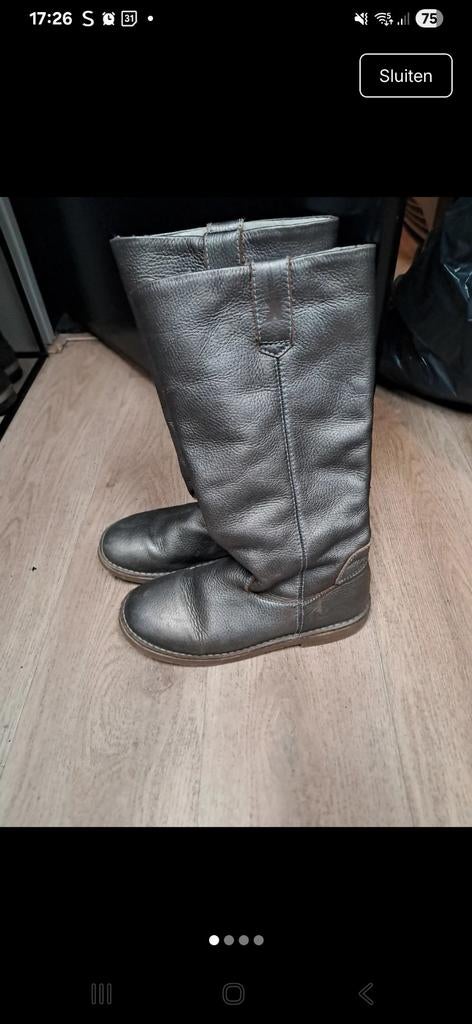 Leren spekzool winterlaarzen met schapenwol, Dieren en Toebehoren, Ophalen of Verzenden, Dressuur, Schoeisel