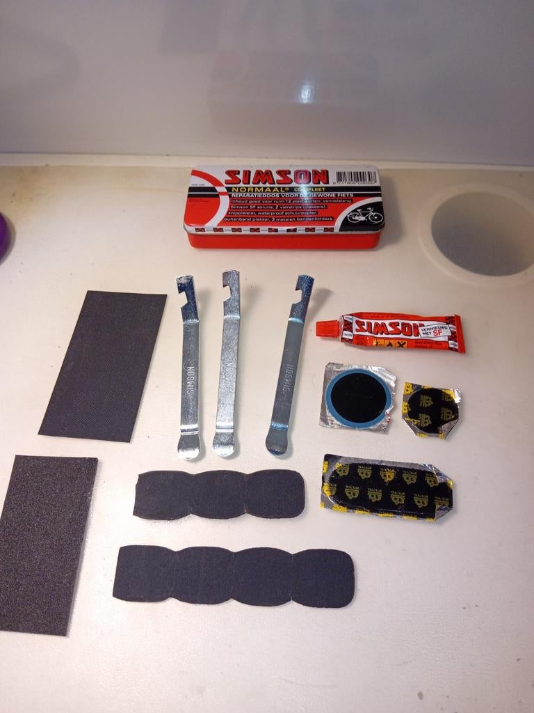 Simson Banden Hulpmiddelen - Nooit Gebruikt, Fietsen en Brommers, Fietsaccessoires | Fietsgereedschap, Ophalen, Nieuw, Bandgereedschap