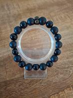 Natuurkralen armband met Goudsteen 10mm, Overige materialen, Met bedels of kralen, Blauw, Nieuw